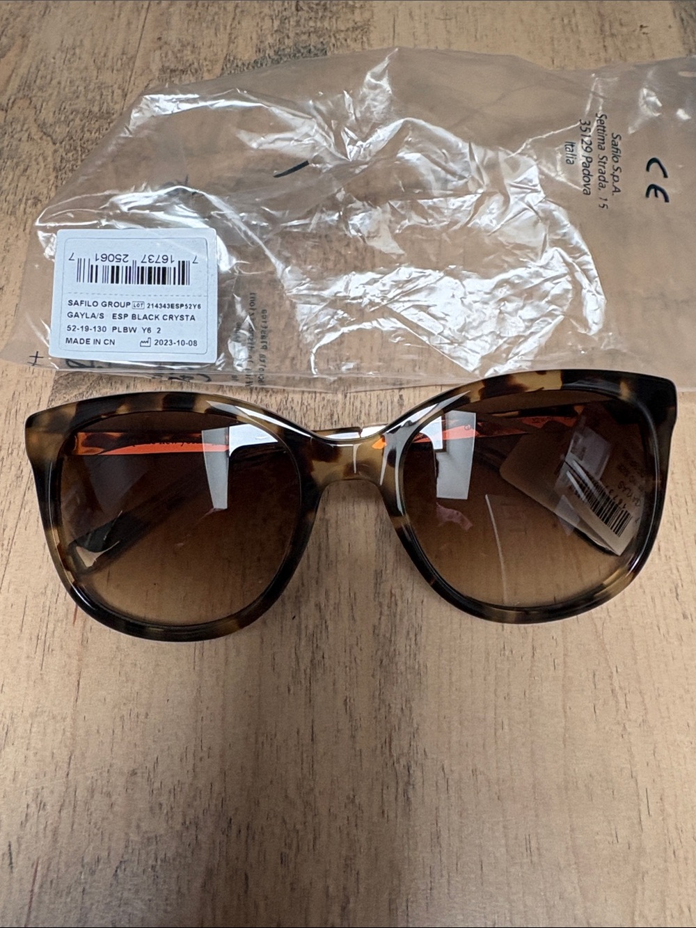 kate spade Tortoise Cat-Eye Sunglasses with Brown Gradient Lenses